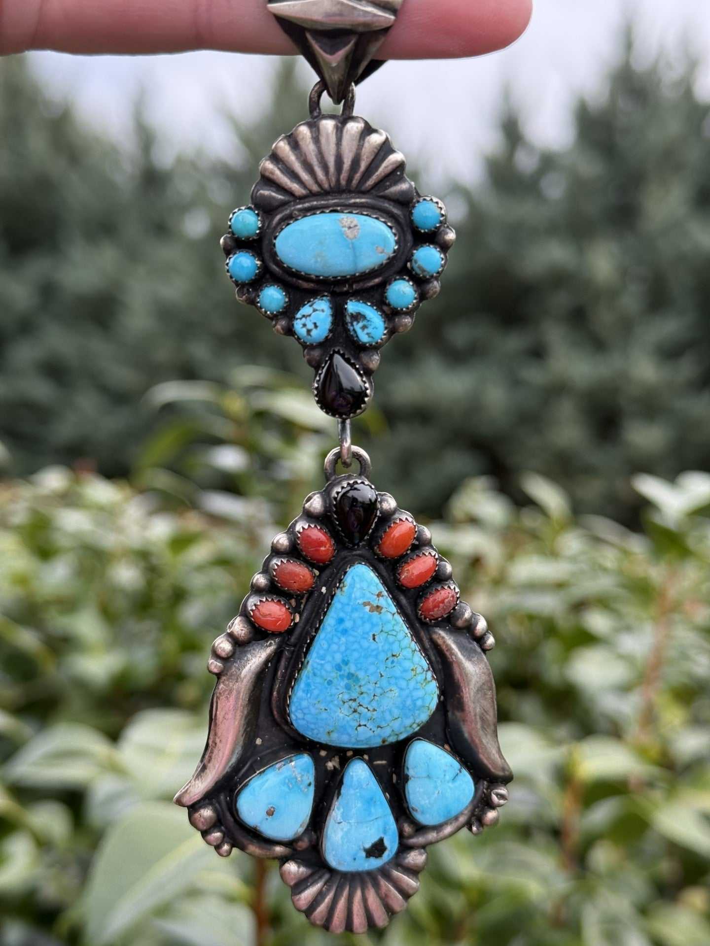 Multi stone Pendant by Shawn Cayatineto  - Unique & Gorgeous Jewelry